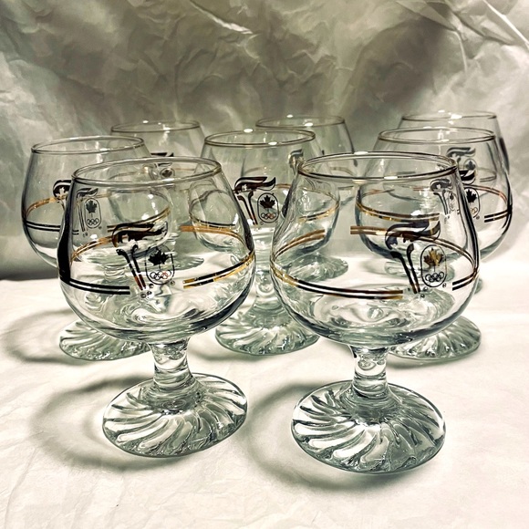 Petro-Canada Other - Vintage 1988 Petro-Canada Olympic Cocktail Glasses (Set of 8)